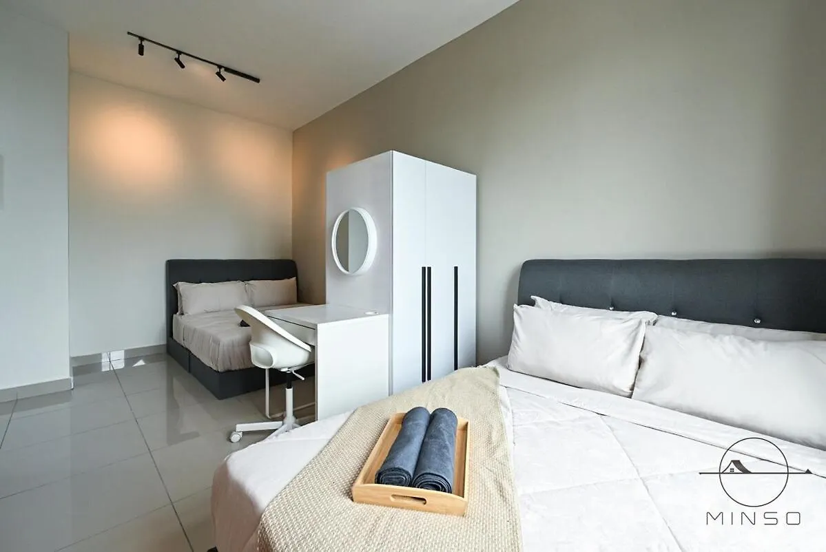 Modern House Ksl2 Jb #6Pax #Family Apartment Johor Bahru