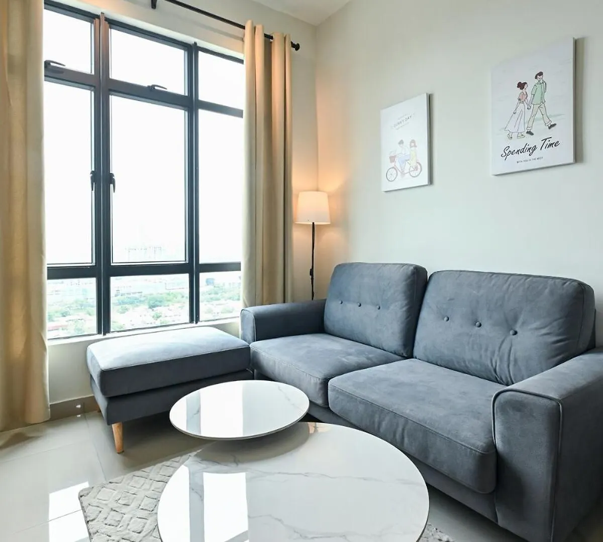 Modern House Ksl2 Jb #6Pax #Family Apartment Johor Bahru