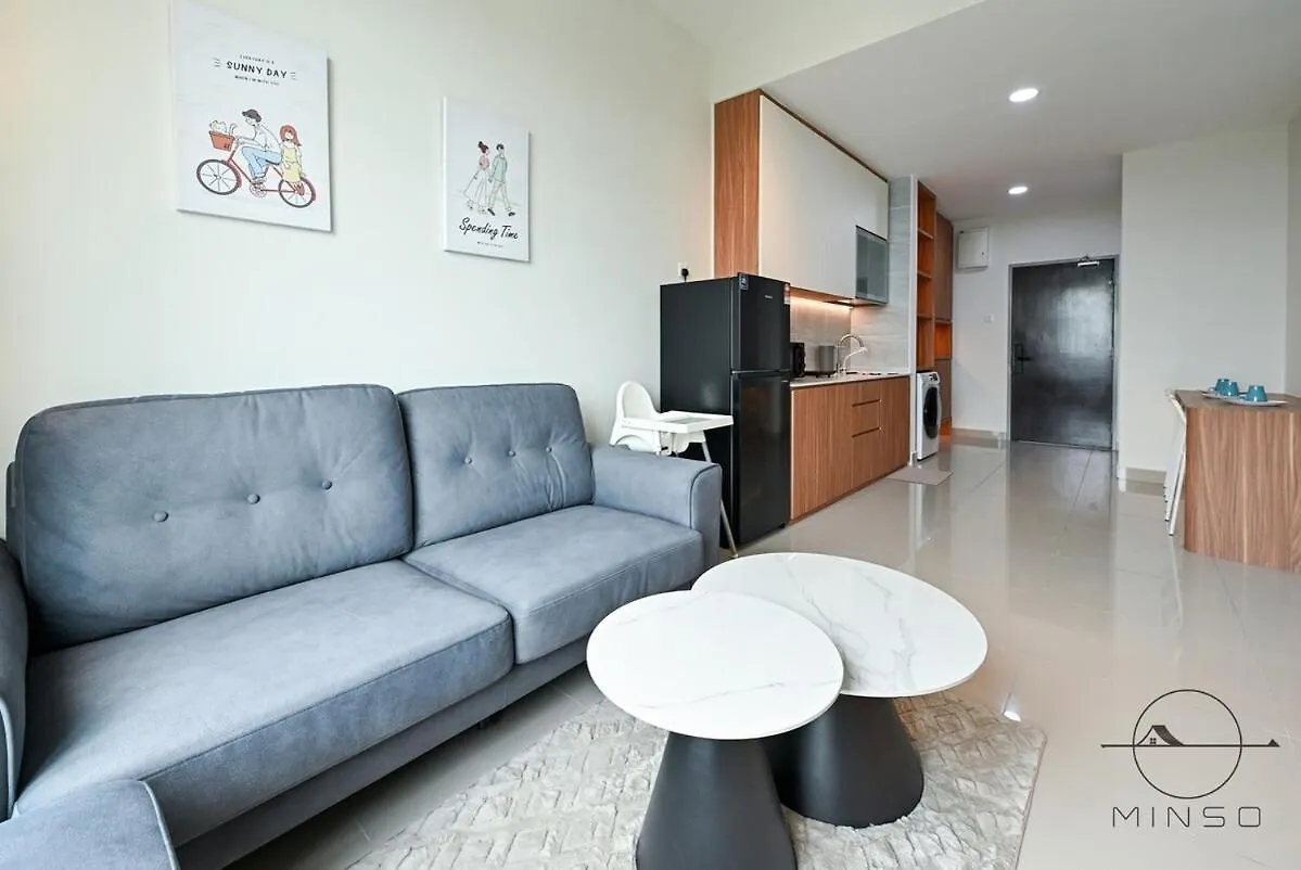 Modern House Ksl2 Jb #6Pax #Family Apartment Johor Bahru 0*,  Malaysia