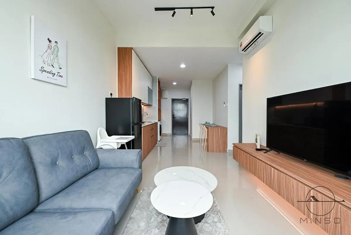 Modern House Ksl2 Jb #6Pax #Family Apartment Johor Bahru
